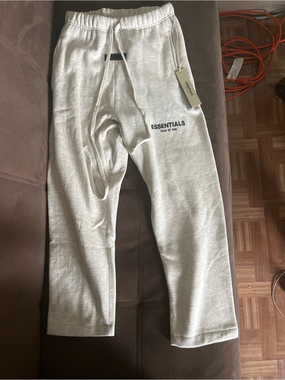 Fear of God ESSENTIALS Light Gray Sweatpants